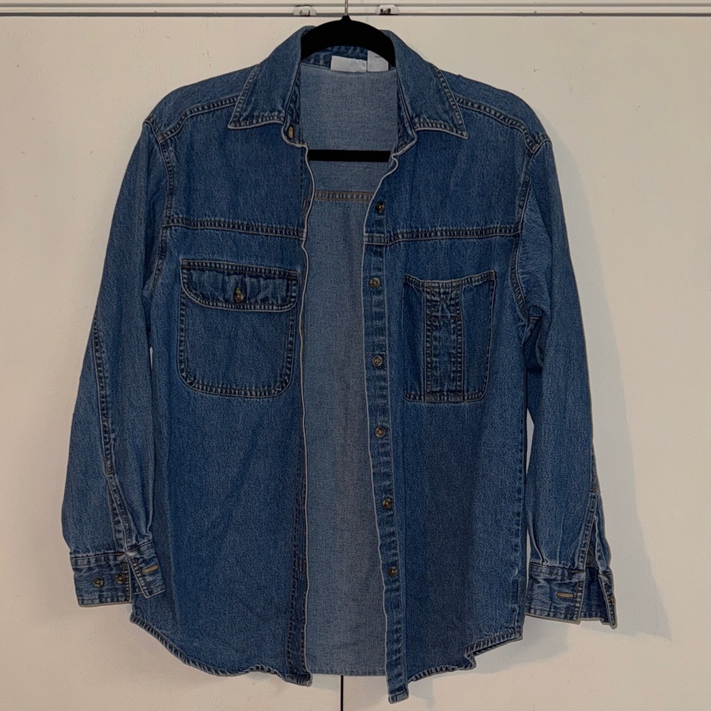 Arizona Jean Company Blue Denim Shirt‎ Box 44
